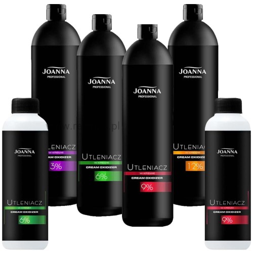 Joanna Professional Cream Oxidizer Utleniacz w kremie 3%, 6%, 9%, 12% - 130g, 1000g