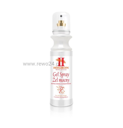 Hegron New Style Gel Spray Extra Strong - Żel do włosów 300ml