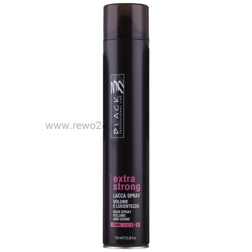 Black Professional Line Extra Strong - Lakier do włosów 750ml