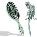 Blackomb Ekologiczna szczotka do włosów z włosiem dzika zielona