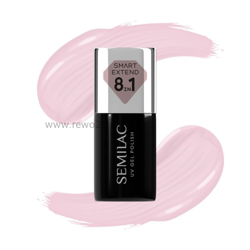 Semilac 809 Smart Extend 8w1 Tender Pink 7ml