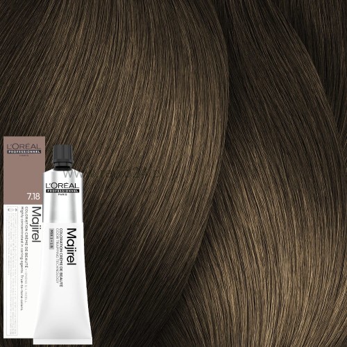 LOréal Majirel 7.18 60ml - Farba do włosów