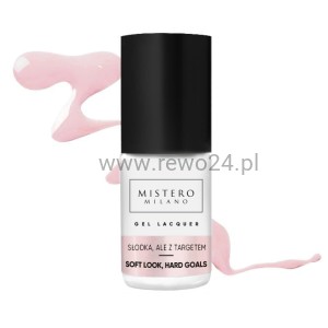 Mistero Milano Lakier hybrydowy 1585 Słodka, ale z targetem 7ml