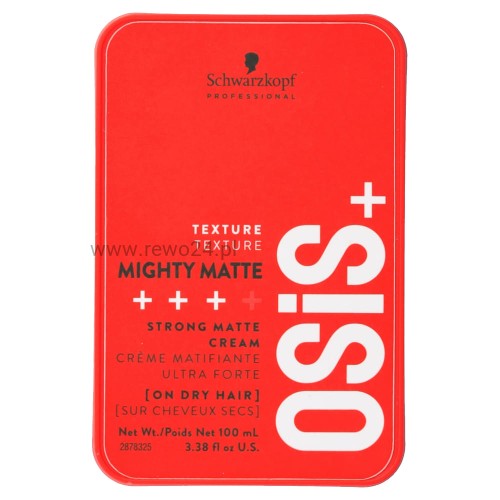 Schwarzkopf Osis+ Mighty Matte Pasta do włosów Matowa 100ml