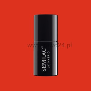 Semilac 062 Lakier Hybrydowy Poppy Red 7ml