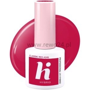 Hi hybrid 245 lakier hybrydowy Classic Red 5ml