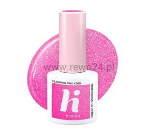 Hi hybrid 260 lakier hybrydowy Flashing Pink 5ml