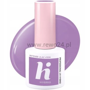 Hi hybrid 306 lakier hybrydowy Intense Lilac 5ml