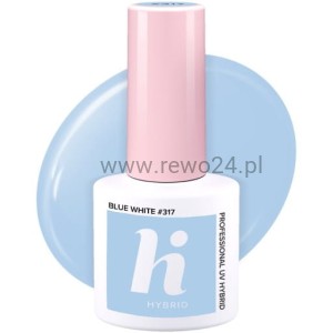 Hi hybrid 317 lakier hybrydowy Blue White 5ml