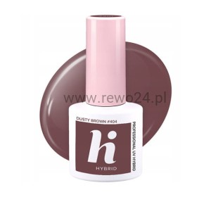 Hi hybrid 404 lakier hybrydowy Dusty Brown 5ml