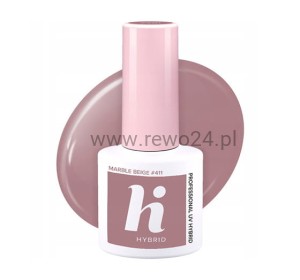 Hi hybrid 411 lakier hybrydowy Marble Beige 5ml