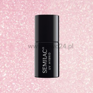 Semilac 164 Lakier Hybrydowy Pink Crystals 7ml