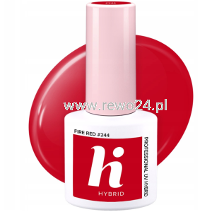 Hi hybrid 244 lakier hybrydowy Fire Red 5ml
