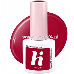 Hi hybrid 249 lakier hybrydowy Cherry Red 5ml
