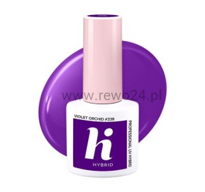 Hi hybrid 338 lakier hybrydowy Violet Orchid 5ml
