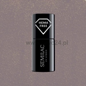 Semilac 375 Lakier Hybrydowy Shimmer Stone Agat 7ml