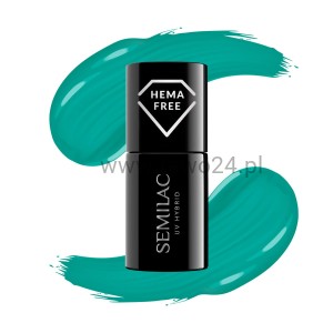 Semilac 448 Lakier Hybrydowy Azure Green 7ml