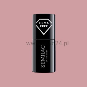 Semilac 586 Lakier Hybrydowy Dirty Rose Nude 7ml