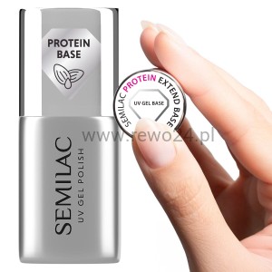 Semilac Protein Extend Base bardzo mocna baza hybrydowa