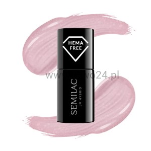 Semilac 238 Lakier Hybrydowy Rose Pearl 7ml