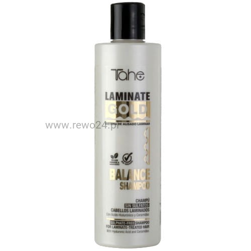 Tahe Laminate Gold Balance - Szampon 300 ml