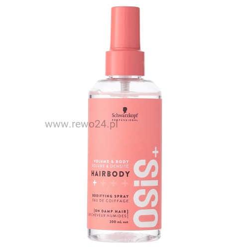 Schwarzkopf Osis+ Hairbody Spray nadający objętość włosom 200ml
