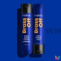 Matrix Brass Off Niebieski Szampon ochładzający odcień włosów
