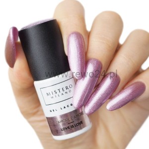 Mistero Milano Lakier hybrydowy 1309 Miłość to Miłość Cat Eye 7ml