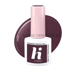 Hi hybrid 420 lakier hybrydowy Cinnamon Brown 5ml