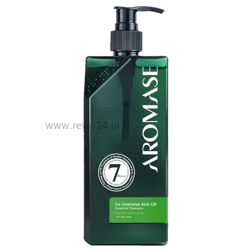 Aromase 5a Intensive Anti-Oil Essential Szampon do przetłuszczającej się skóry głowy 90ml, 400ml