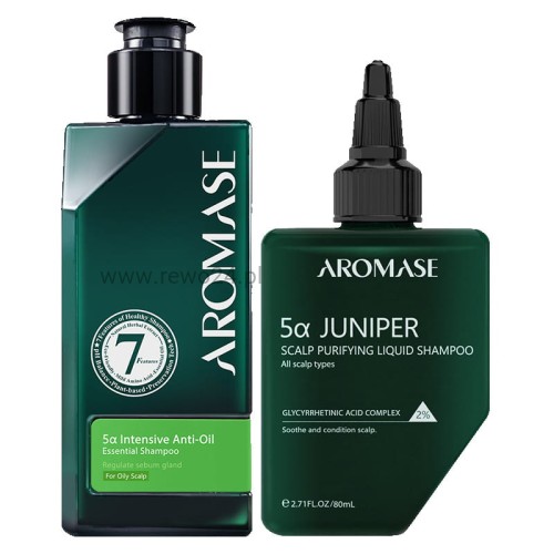 Zestaw do włosów przetłuszczających się Aromase