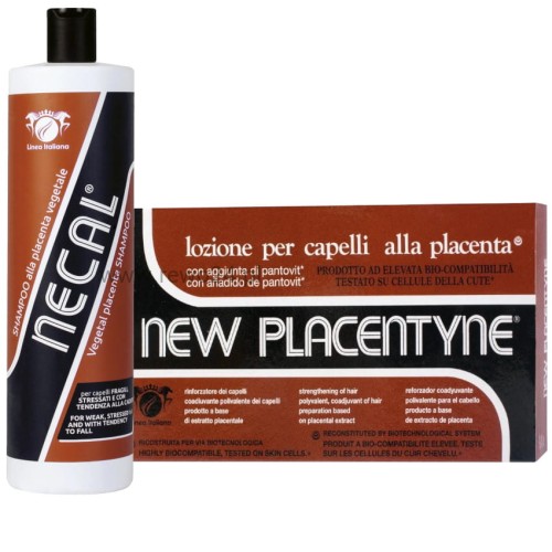 Zestaw na wypadanie włosów Linea Italiana Necal Placenta