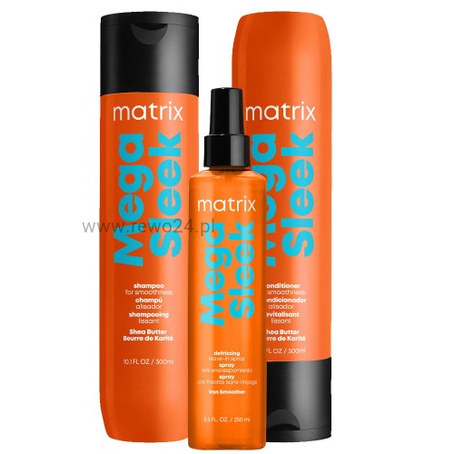 Matrix Mega Sleek Zestaw wygładzający do włosów - Powiększony