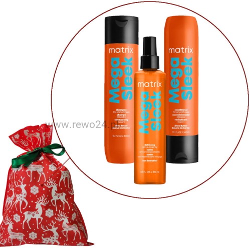 Zestaw świąteczny kosmetyków Matrix Mega Sleek- Powiększony
