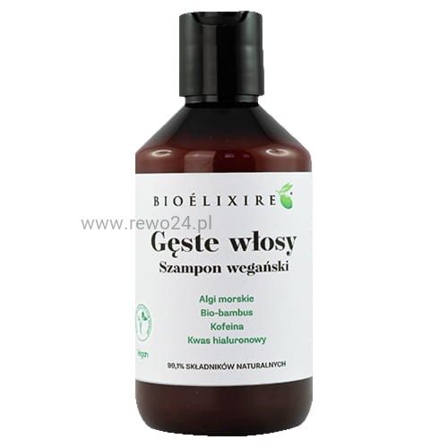Bioelixire Gęste włosy Szampon wegański przeciw wypadaniu 300ml