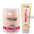 Stapiz Sleek Line Blush Blond - różowa maska do włosów