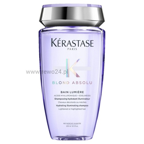 Kérastase Blond Absolu Bain Lumière Nawilżająco-rozświetlająca kąpiel do włosów blond szampon 250ml