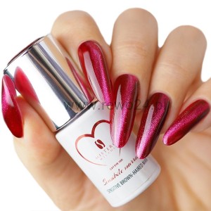 Mistero Milano Lakier hybrydowy 1274 Czuły Szatyn Cat Eye 7ml