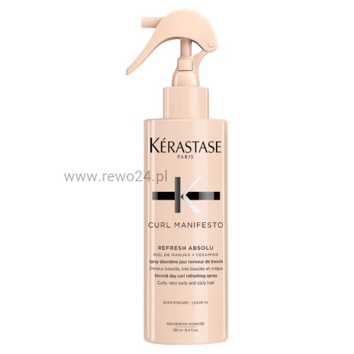Kérastase Curl Manifesto Refresh Absolu Spray odświeżający loki 190ml