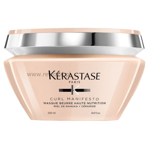 Kérastase Curl Manifesto Masque Beurre Haute Nutrition - Nawilżająca maska do włosów kręconych i falowanych 200 ml