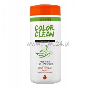 Color Clean chusteczki do zmywania farby 52szt
