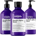 Loréal Keratin Alpha Sleek Szampon wygładzający do włosów 300ml, 500ml, 1500ml