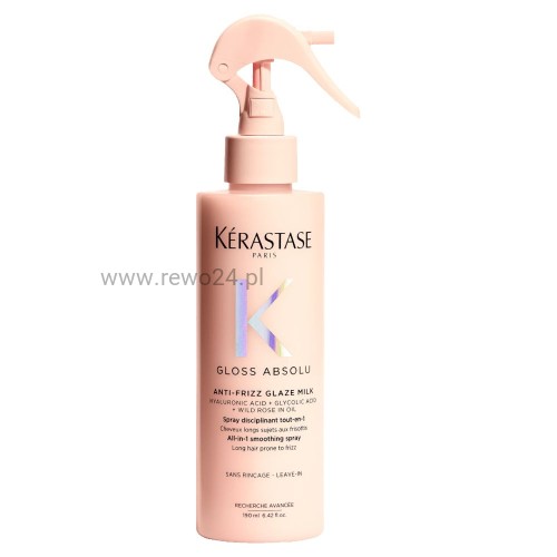Kérastase Paris Gloss Absolu Anti-Frizz Glaze Milk All-in-1 Smoothing Spray - Nabłyszczające mleczko przeciw puszeniu się włosów 190 ml