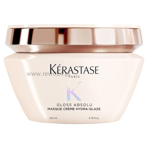 Kérastase Paris Gloss Absolu Creme Hydra Glaze Masque - Maska nawilżająco-wygładzająca do włosów grubych i puszących się 250 ml
