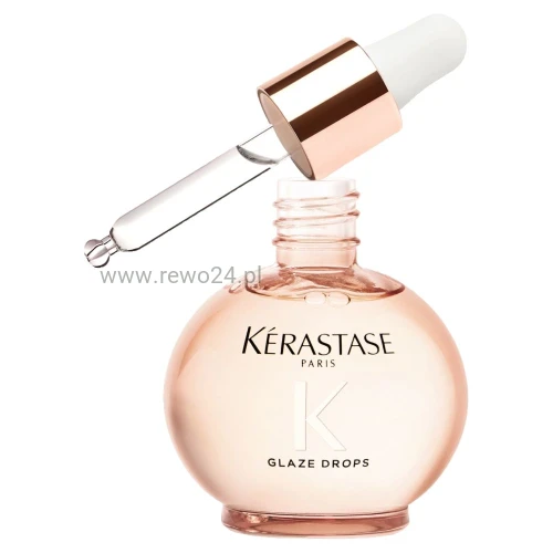 Kérastase Paris Gloss Absolu Glaze Drops Olejek nabłyszczający do włosów przeciwko puszeniu 45 ml