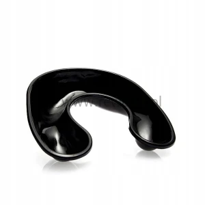 Rynienka czarna fryzjerska