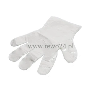 Rękawice Foliowe jednorazowe 100szt