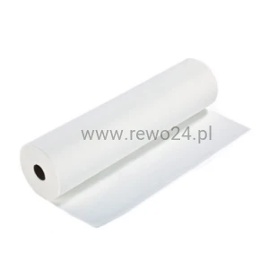 Podkład kosmetyczny z włókniny podfoliowany biały 60cm x 50m