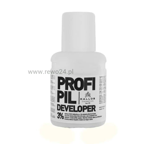 Kallos Profi Pil Developer 3% Woda utleniona do henny w kremie 60ml