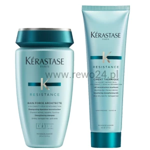 Kérastase Résistance Zestaw szampon Architecte + Cement Termiczny